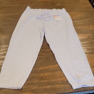 Women's Soft White Joggers